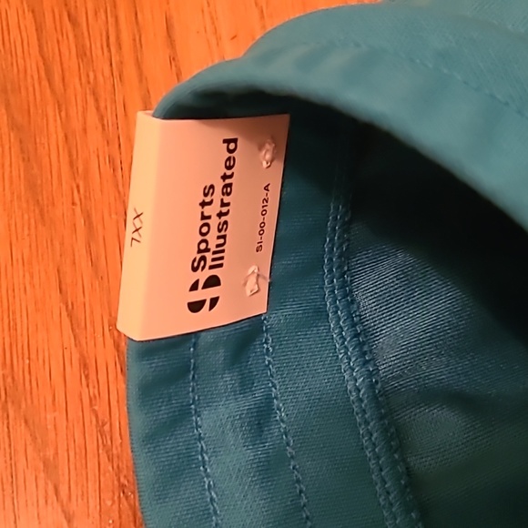 SPORTS ILLUSTRATED WOMEN'S PLUS SIZE BLUE SHORTS ELASTIC WAISTBAND SIZE XXL - Picture 7 of 10